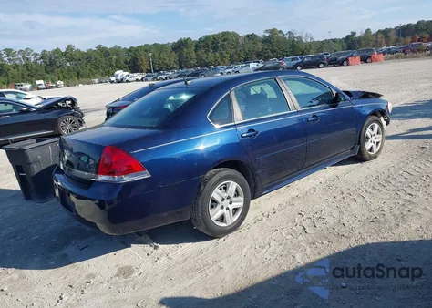 2010 Chevrolet Impala Ls z USA, uszkodzony, nr VIN 2G1WA5EN7A1100975